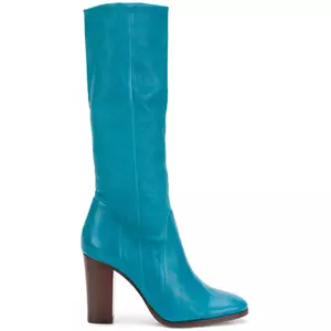 turquoise boots