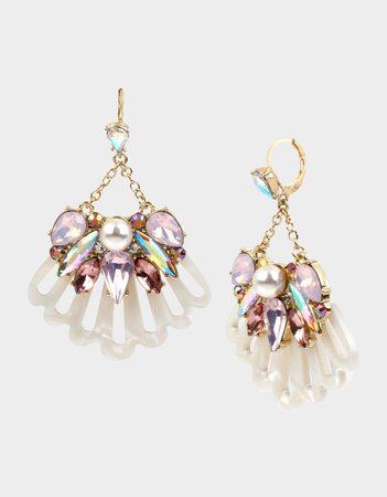 Betsey Johnson | Surfmaid Shell Layer Earrings