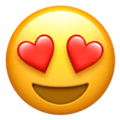 😍 Heart Eyes Emoji (Apple)