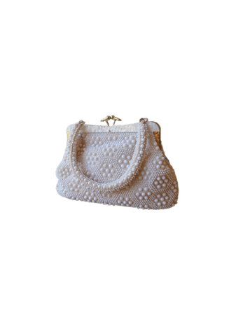 1960s pearl purse vintage