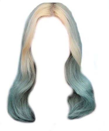 Teal Blonde | @moonchild_mags