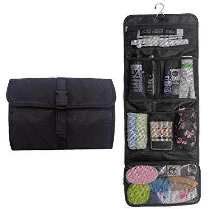 Amazon.com : Hanging Travel Toiletry Bag Travel Kit Organizer Cosmetic Makeup Waterproof Wash Bag for Women Girls Travel Case for Bathroom Shower (1 Hot Pink) : Beauty