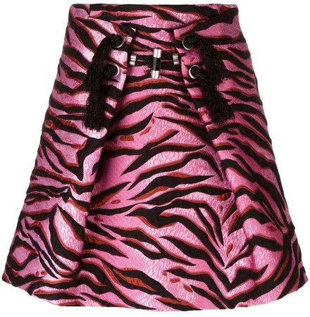 'Tiger Stripes' skirt