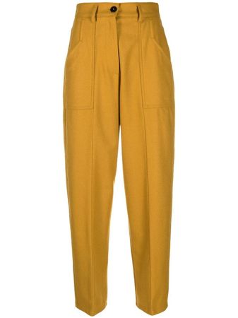 Forte Forte high-waisted Tapered Trousers - Farfetch