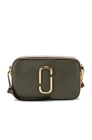 Marc Jacobs Snapshot Bag in Dark Green Multi | REVOLVE