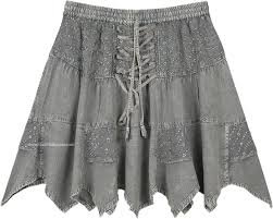 grey goth skirt - Google Search