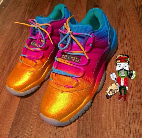 Rainbow Jordans