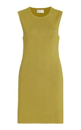 Sutton Metallic Cotton-Blend Mini Tank Dress By Posse | Moda Operandi