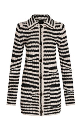 Striped Knit Wool Cardigan By Etro | Moda Operandi