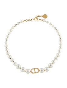 dior pearl necklace - Google Search