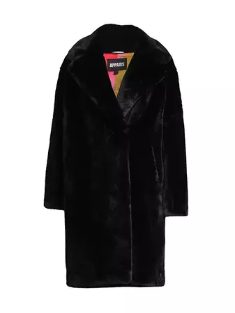 Shop Apparis Stella Plant-Based Faux-Fur Coat | Saks Fifth Avenue