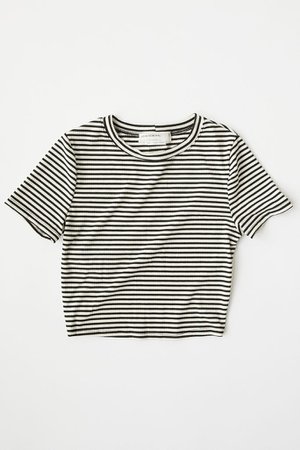 Urban Renewal Remnants Striped Baby Tee | Urban Outfitters