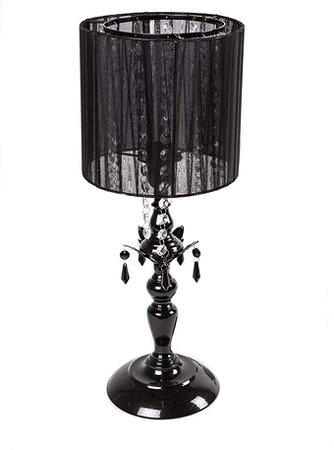 Tadpoles Chandelier Shaded Table Lamp, Black: Amazon.ca: Tools & Home Improvement