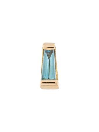 Gold E.M. diamond earrings - Farfetch