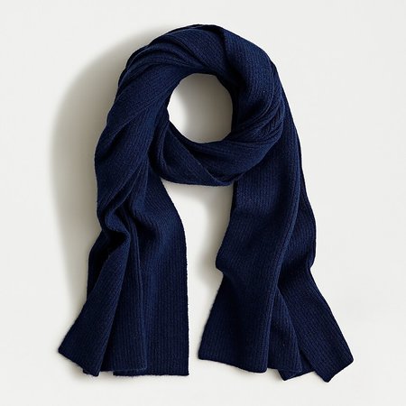 Ribbed Scarf In Supersoft Yarn : | J.Crew