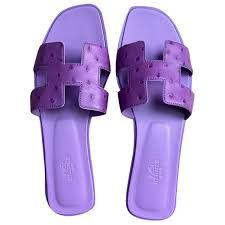 purple hermes oran sandals - Google Search