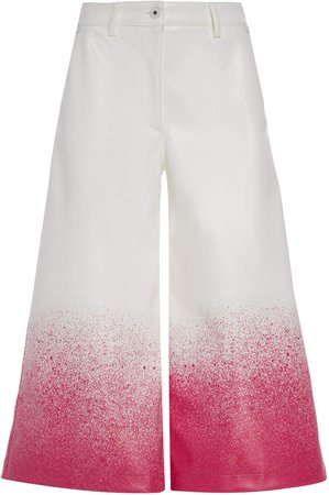 Degrade Coated Ombre Culotte Pants
