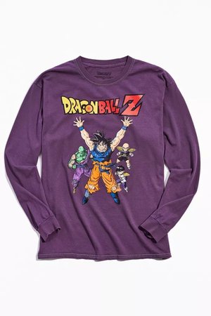 Dragon Ball Z Pigment Dye Long Sleeve Shirt