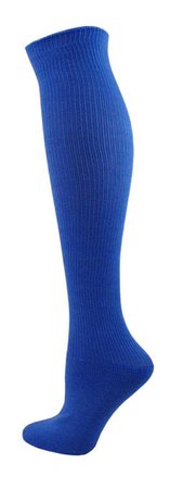 Tall Blue Socks