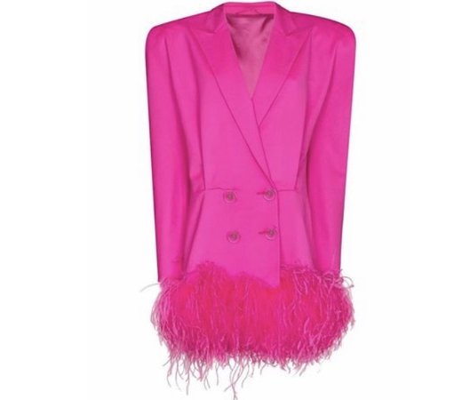 pink Jacket Dress