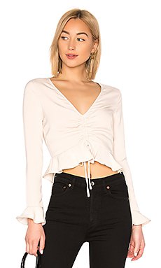 About Us Janessa Crop Top in Black | REVOLVE