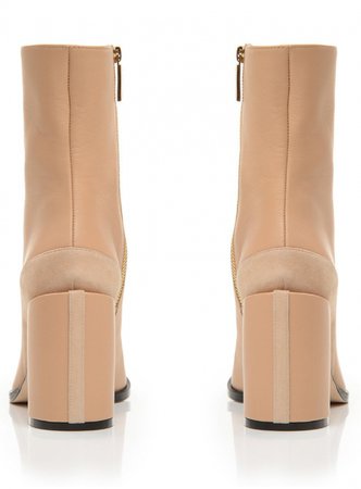 SPIRIT BOOT in Nude by Dear Frances / Shoes | Young British Designers