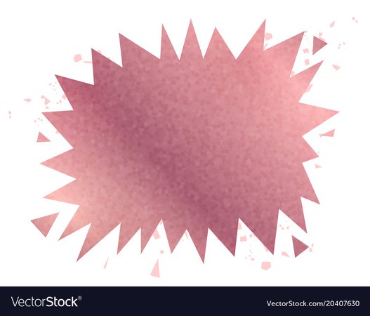 Rose gold glitter explosion banner Royalty Free Vector Image