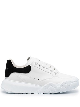 Shop Alexander McQueen Oversized low-top sneakers with Express Delivery - FARFETCH