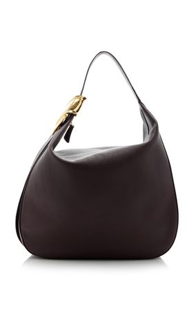 The Stella Large Leather Hobo Bag By Brandon Maxwell | Moda Operandi