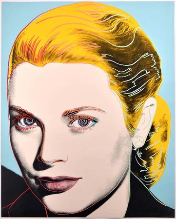 Andy Warhol - Grace Kelly, 1984 For Sale at 1stDibs