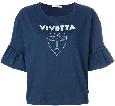 Vivetta peplum cropped T-shirt