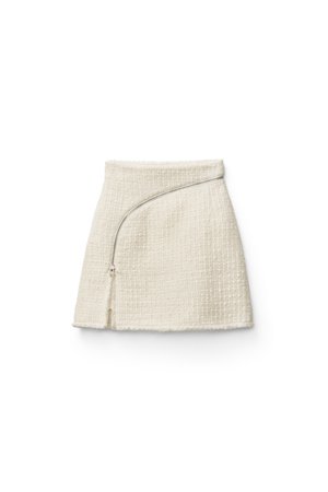 alexanderwang tweed zipper skirt - Alexander Wang