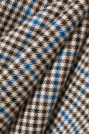 JW Anderson | Houndstooth wool and cotton-blend flared pants | NET-A-PORTER.COM
