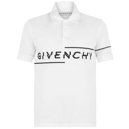 GIVENCHY | Broken Logo Polo Shirt | Flannels