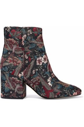 Taye metallic jacquard ankle boots | SAM EDELMAN | Sale up to 70% off | THE OUTNET