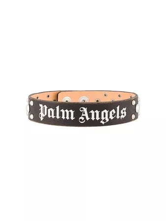Palm Angels Logo Print Choker Necklace - Farfetch
