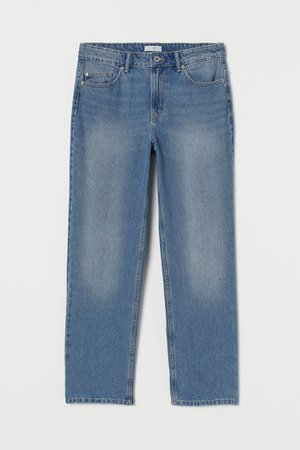 HM_Straight Regular Jeans