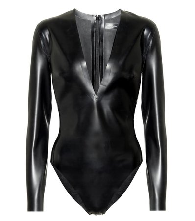 Saint Laurent - Latex bodysuit | Mytheresa
