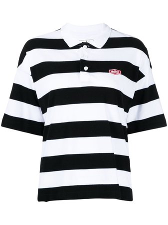 CHOCOOLATE logo-patch short-sleeved Polo Shirt - Farfetch