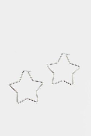 New Killer Star Hoop Earrings | Shop Clothes at Nasty Gal!