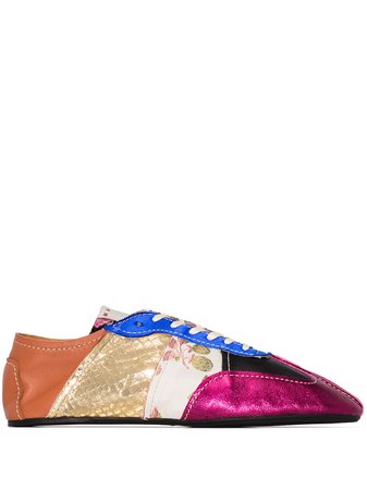 Marni Patchwork low-top Sneakers - Farfetch