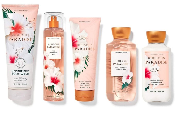 bath and body works hibiscus paradise