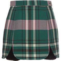 Philosophy di Lorenzo Serafini Plaid Mini Skirt