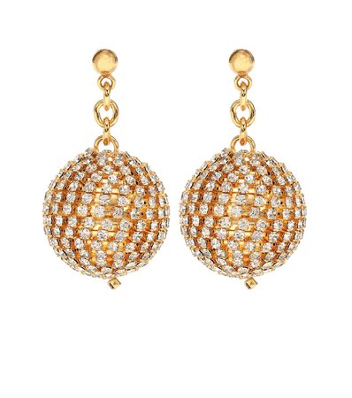 MARNI Crystal-embellished earrings