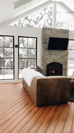 winter aesthetic living room