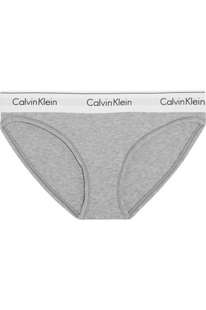 Calvin Klein Underwear | Culotte en coton mélangé stretch Modern Cotton | NET-A-PORTER.COM