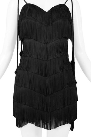 Prada Flapper Dress | Black 1
