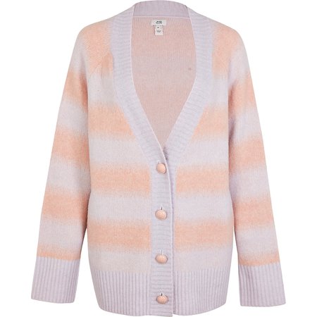 Pink ombre cardigan | River Island