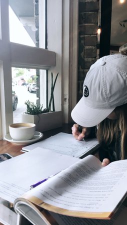 girl doing homework pinterest - Google Search