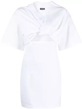 Jacquemus La Robe T-Shirt Bahia cut-out Minidress - Farfetch